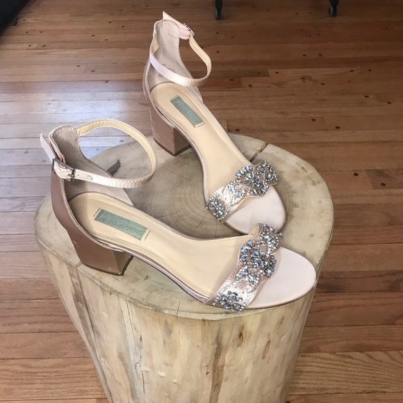 Betsey Johnson Shoes - Betsey Johnson Block Heel Evening shoes